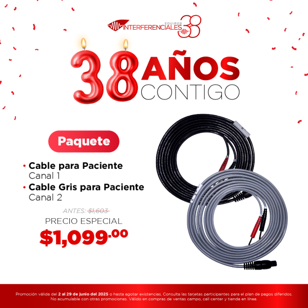 Cables Para Paciente Intelect/Advanced 1 y 2